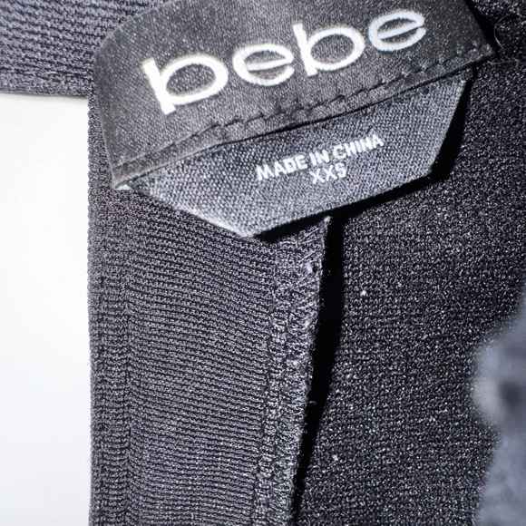 BEBE Black Bodycon Mini Dress – XXS - Picture 3 of 3